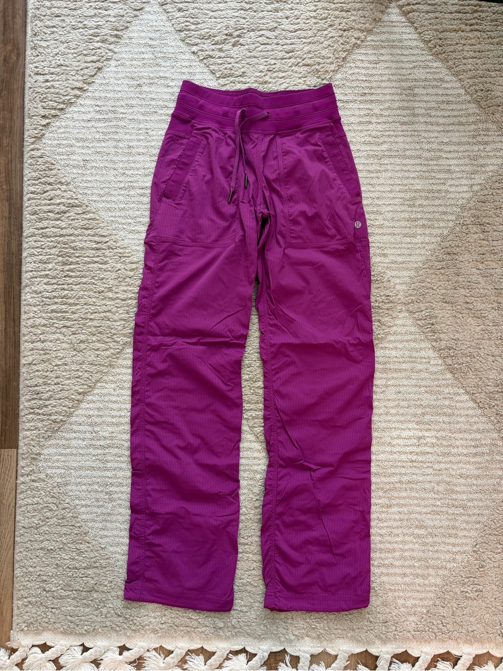 lululemon Purple Drawstring Active Pants